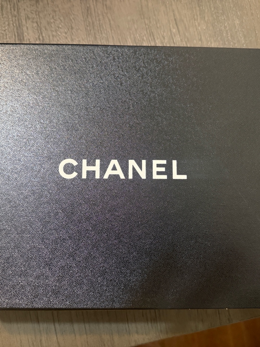 CHANEL Black Wedge Shoes